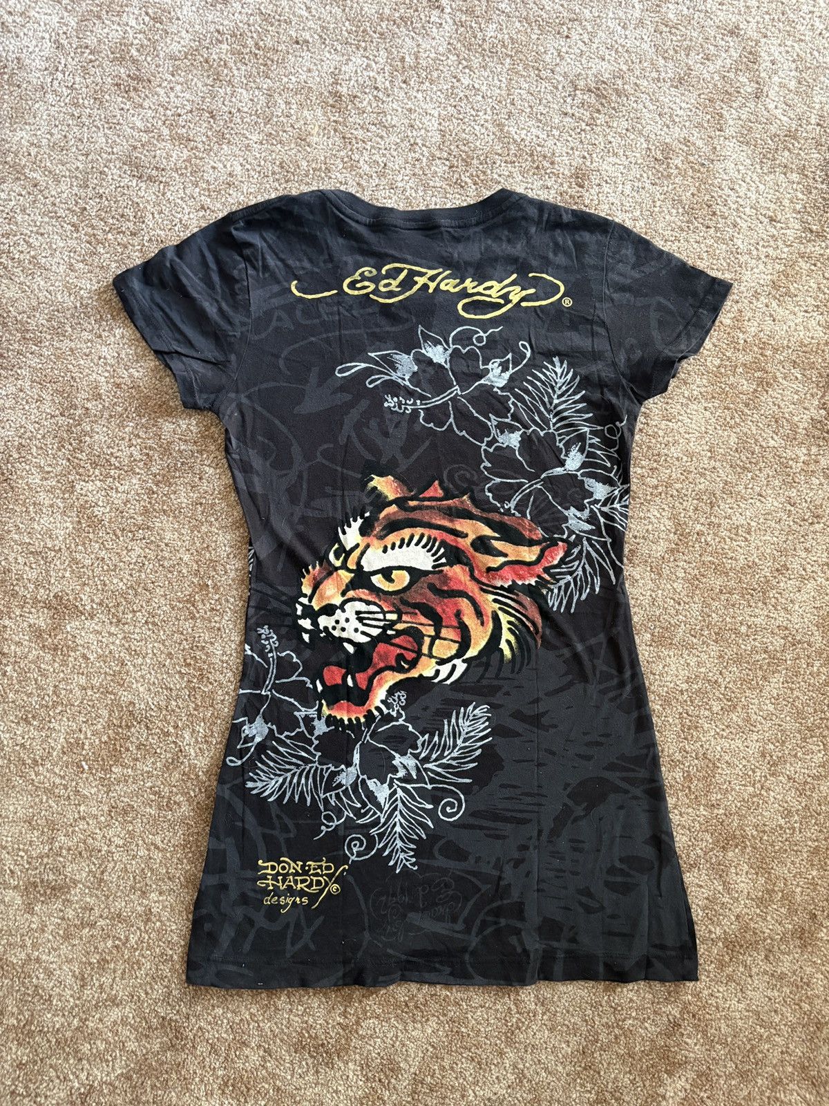 Ed Hardy Ed hardy y2k dress long tiger print big logo Size M / US 6-8 / IT 42-44 - 7 Thumbnail
