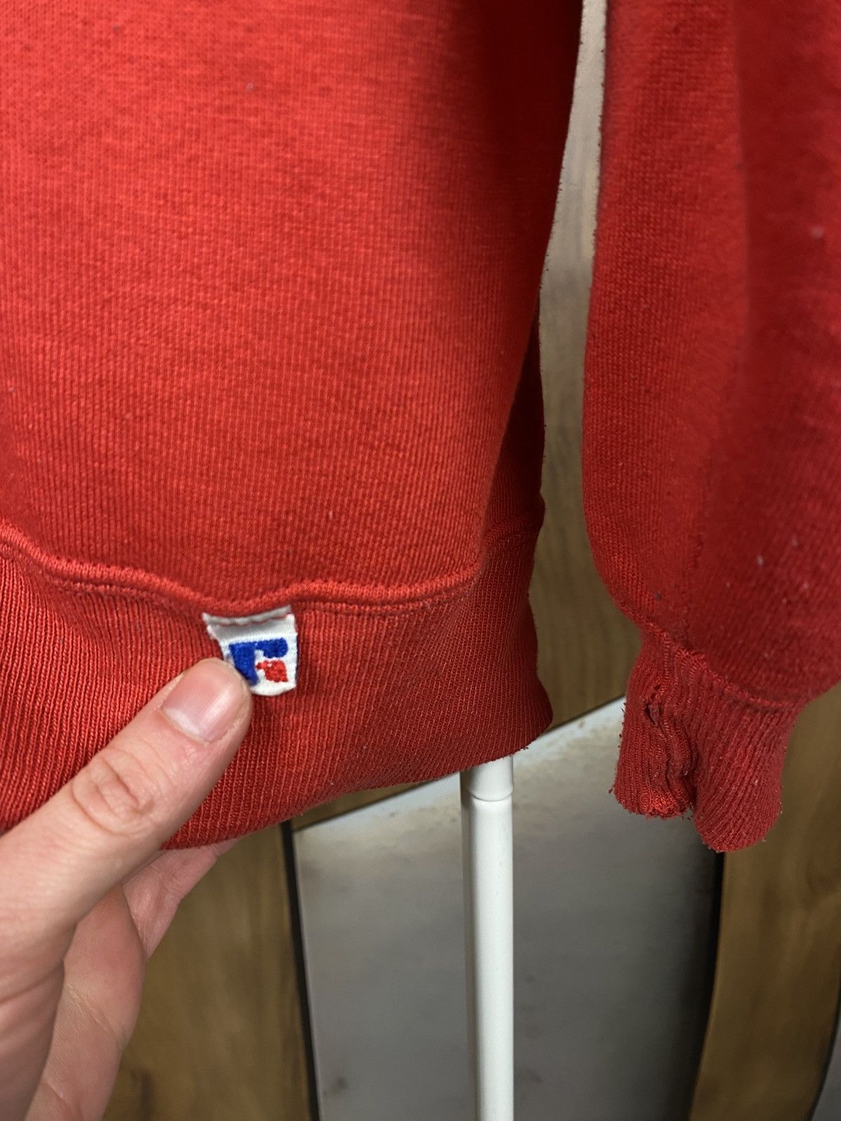 Russell Athletic 🏀Vintage 90s Sweatshirt Basketball Arkansas Russel Athletic🏀 Size US L / EU 52-54 / 3 - 10 Thumbnail
