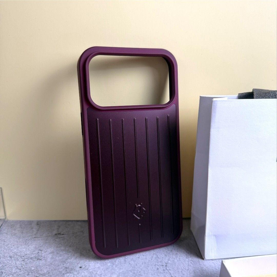 Rimowa Aluminum Metal Iphone 17 Pro Case Style Plum Color, Men's — image 2 of 6