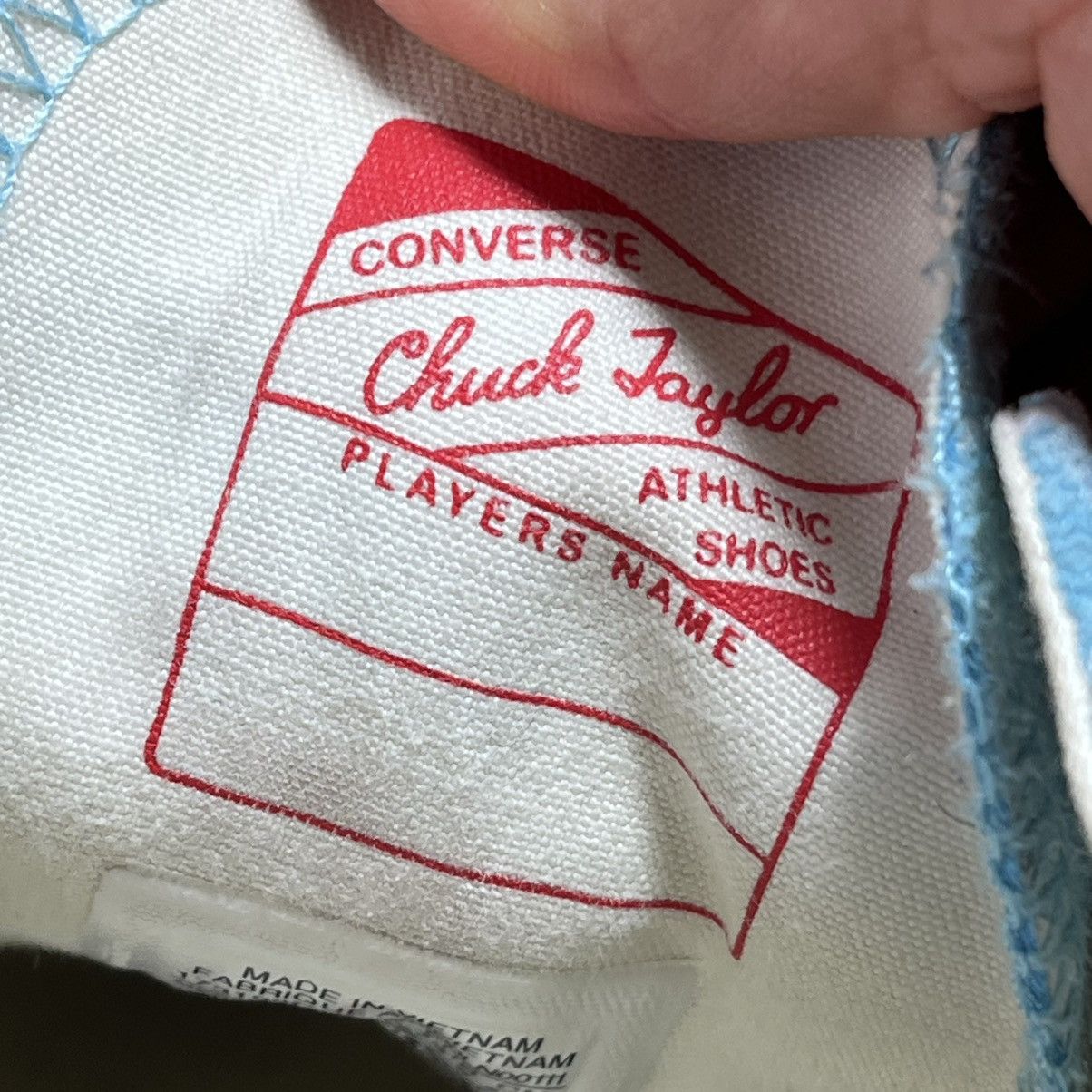 Converse × Golf le Fleur Golf Le Fleur x Chuck 70 Low Blue Python Sneakers Size US 9.5 / EU 42-43 - 11 Thumbnail