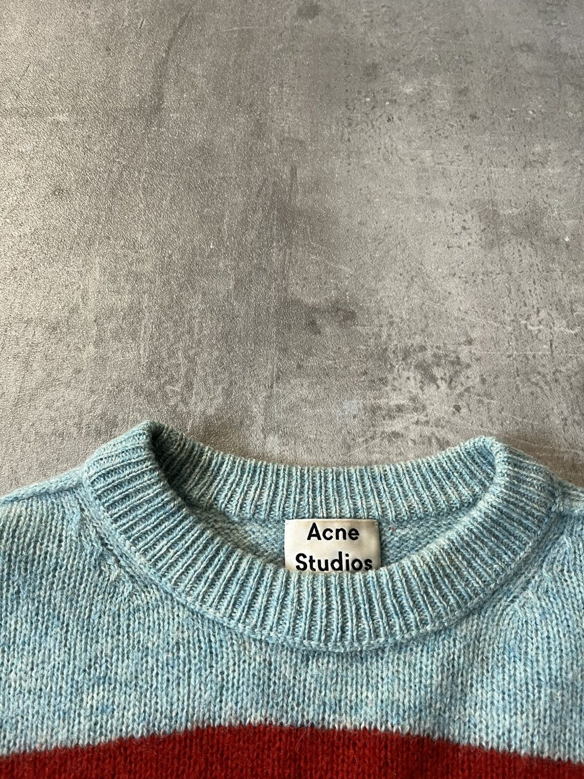 Acne Studios Acne Studios Kai B striped wool multicolor sweater Size US L / EU 52-54 / 3 - 8 Thumbnail