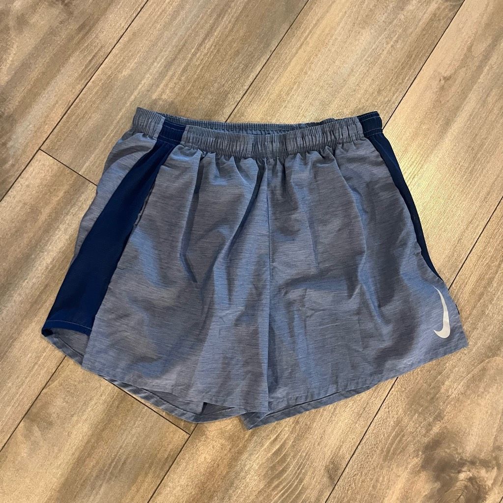 Nike Nike Blue Athletic Workout Shorts Men Medium Bin J-6 Size US 32 / EU 48 - 1 Thumbnail