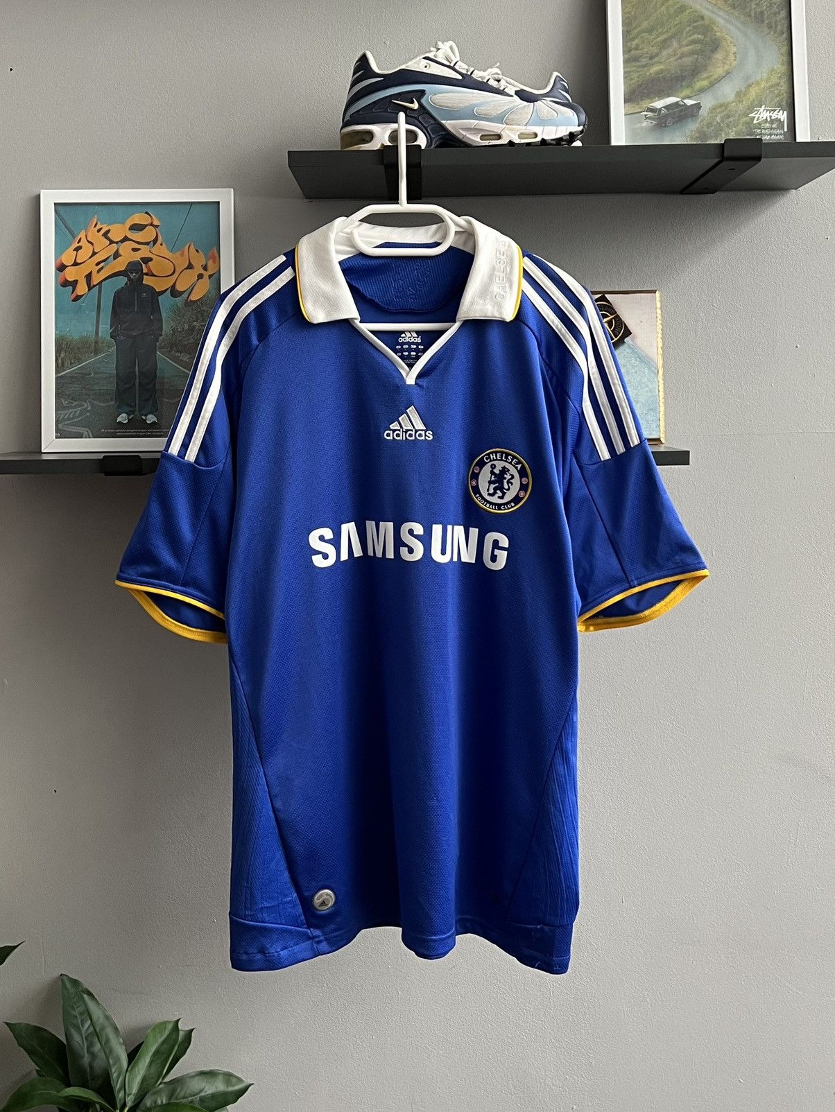 CHELSEA 2008 ADIDAS FOOTBALL JERSEY SHIRT