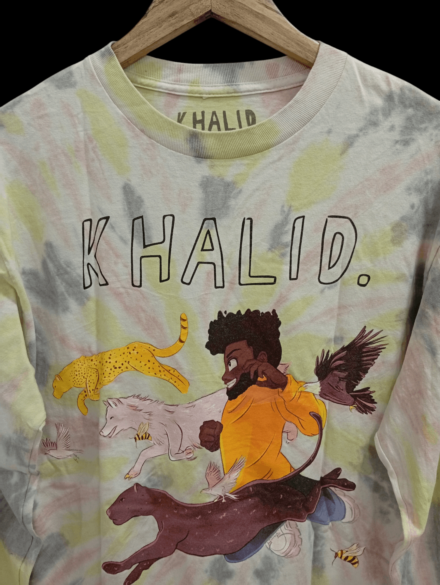 Rap Tees 🔥🔥Khalid Free Spirit 2019 Tour Tye Dye LS T-Shirt Size US M / EU 48-50 / 2 - 16 Thumbnail