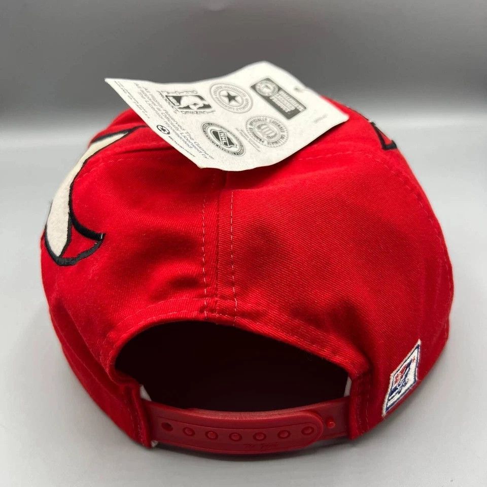 The Game × Vintage Chicago Bulls Hat Men Red The Game NBA Snap Back Cap New Size ONE SIZE - 7 Thumbnail