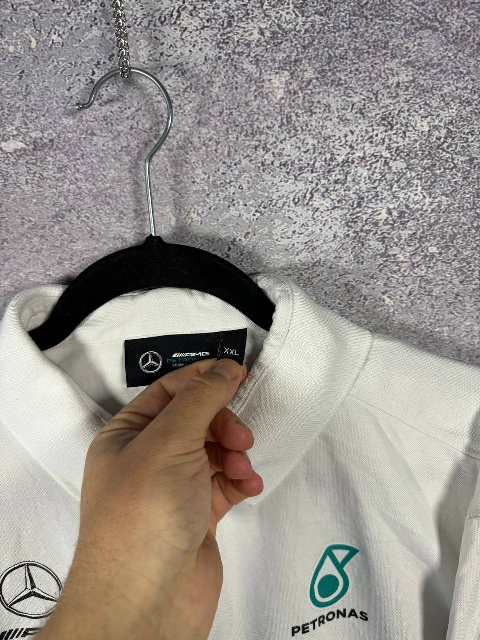 Formula 1 × Mercedes-Benz × Vintage PETRONAS Mercedes-Benz AMG Formula1 Team 2XL size Polos Size US XXL / EU 58 / 5 - 8 Thumbnail