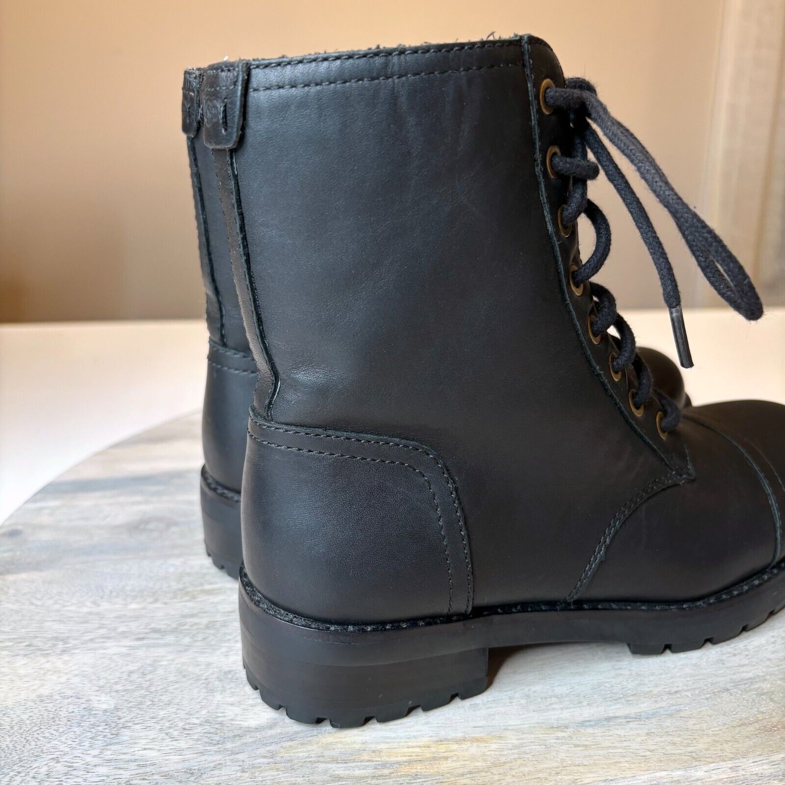 Ugg Ugg Australia Women's Kilmer Black Leather Boots US Size 5 Size US 5 / IT 35 - 6 Thumbnail