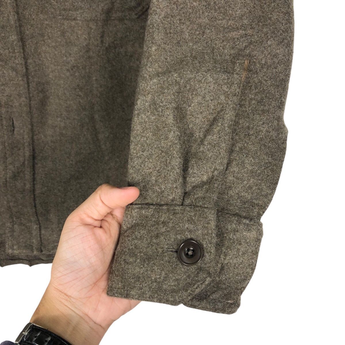 Uniqlo 📌Vintage Wool Shirt Jacket Button Uniqlo Size US S / EU 44-46 / 1 - 16 Thumbnail