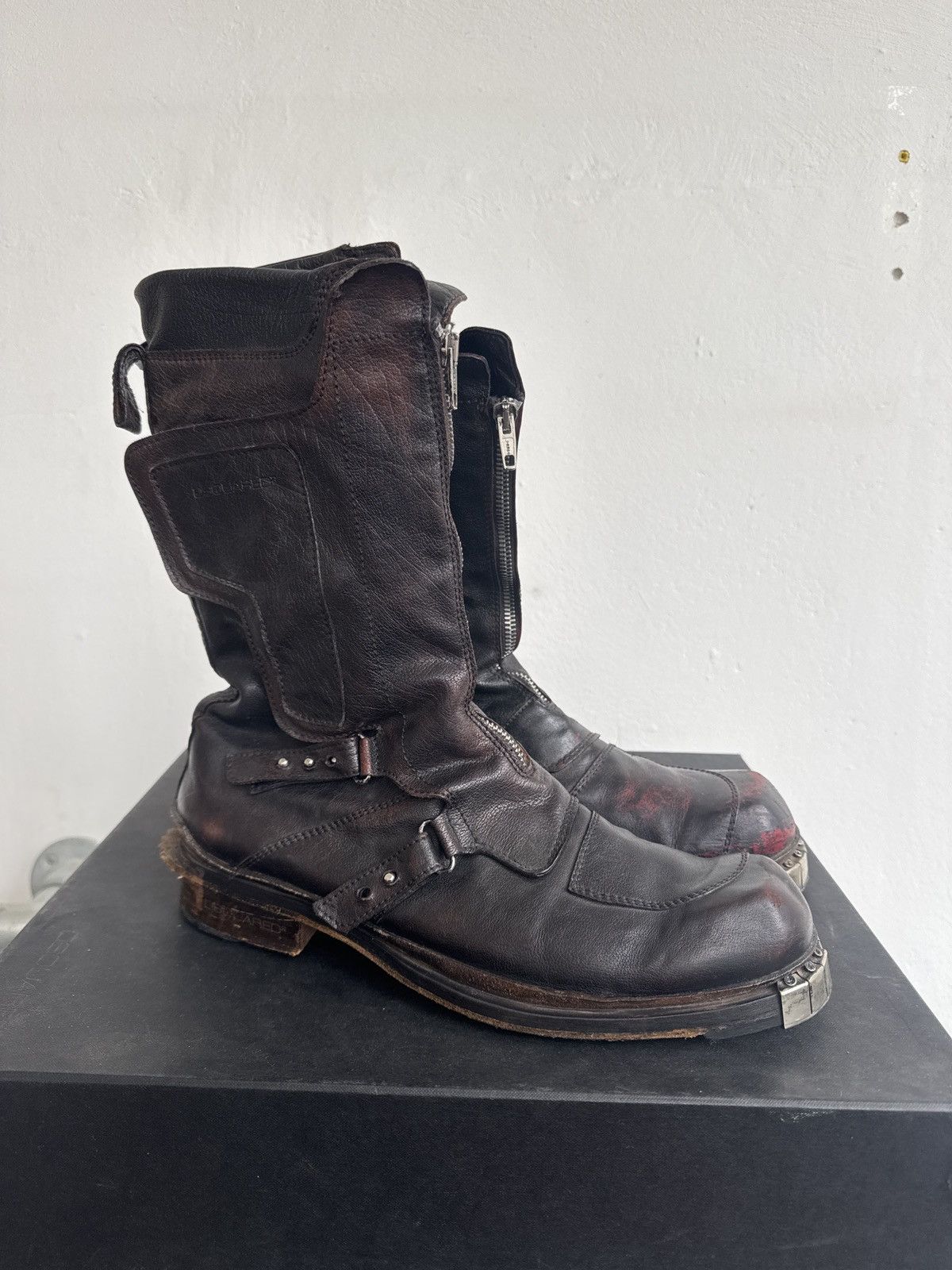 Dsquared2 Biker boots Size US 11 / EU 44 - 1 Thumbnail