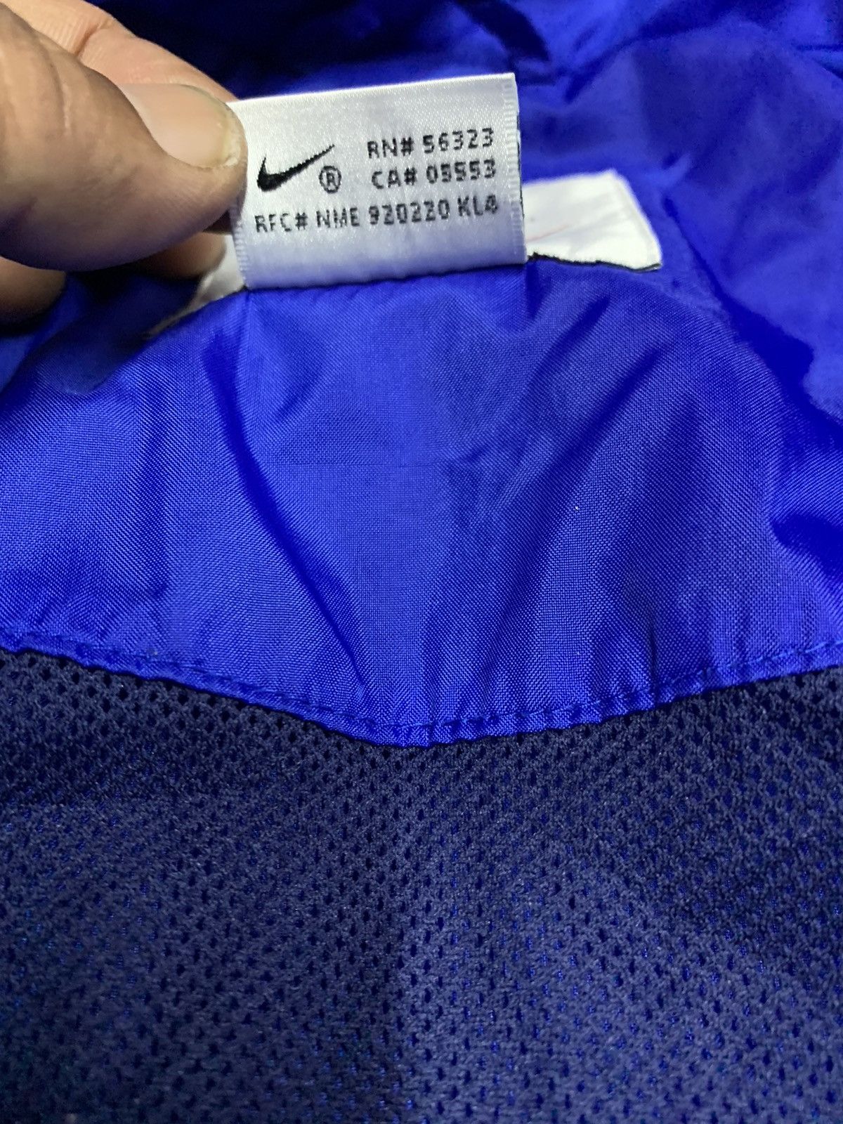 Nike × Vintage Vintage Nike windbreaker big logo Size US XL / EU 56 / 4 - 12 Thumbnail