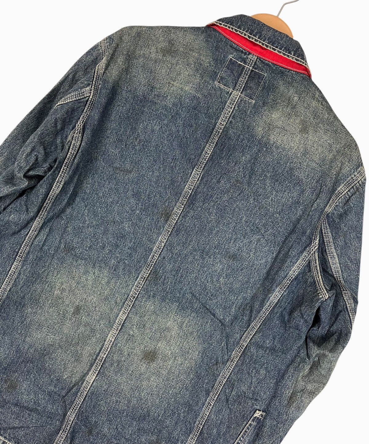Vintage Vintage Texaco 13 Star Button Denim Jacket Size US L / EU 52-54 / 3 - 11 Thumbnail
