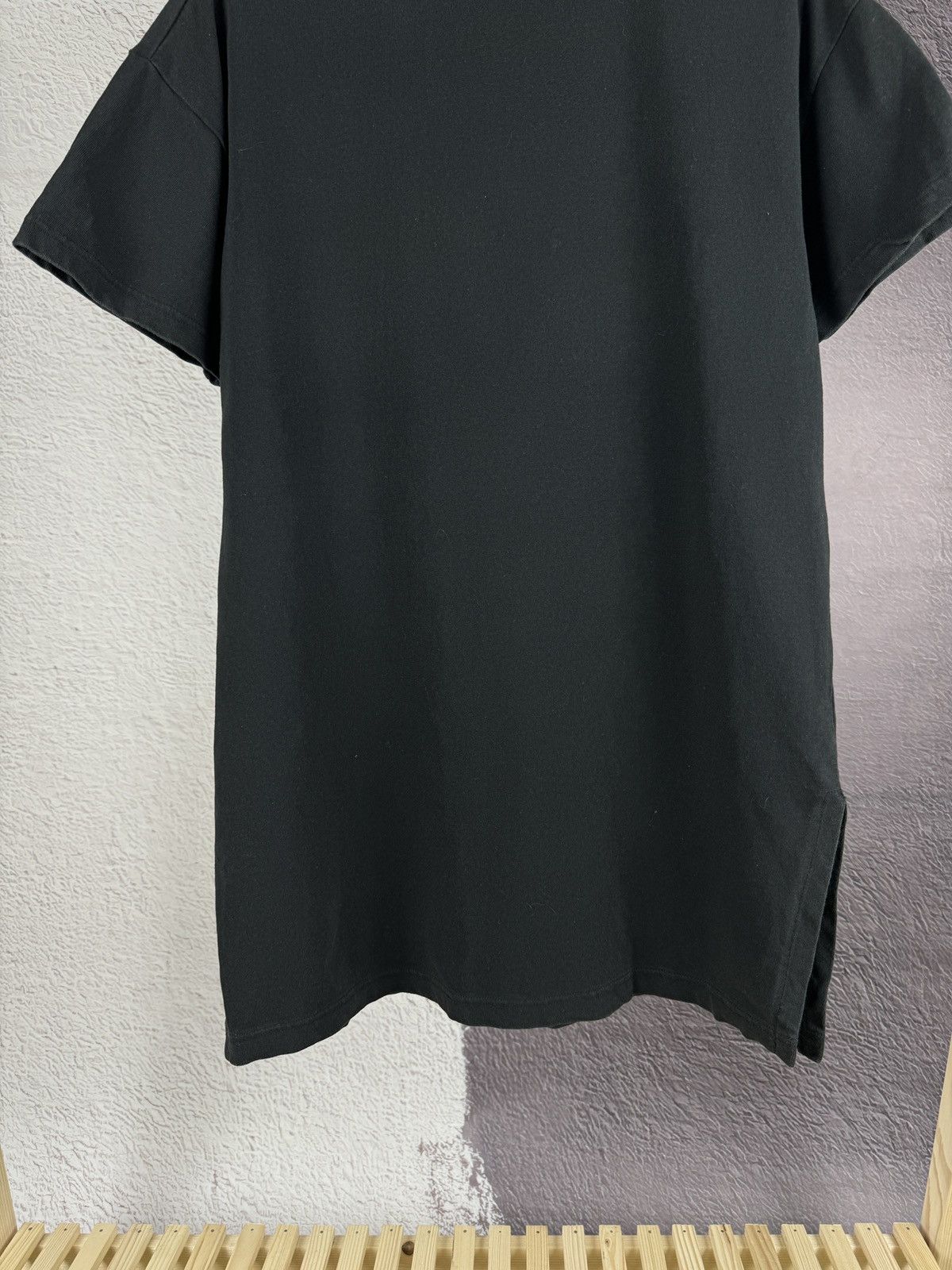 Japanese Brand Muji vintage GU oversized long black tee shirt Japan sz M-L Size US L / EU 52-54 / 3 - 3 Thumbnail