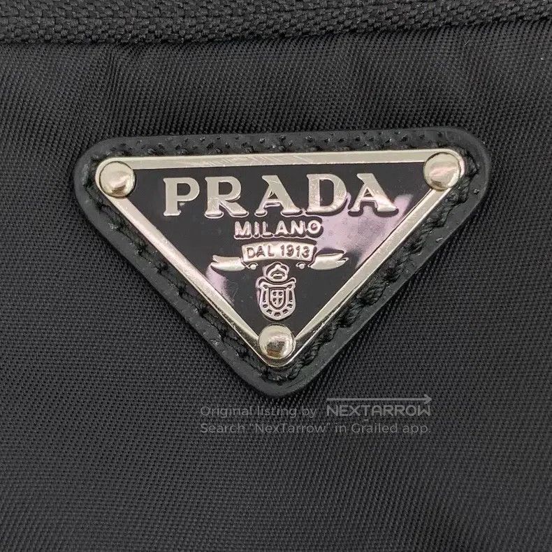 Prada Prada Black triangle-labelled cotton round-neck short-slee Size US M / EU 48-50 / 2 - 5 Thumbnail
