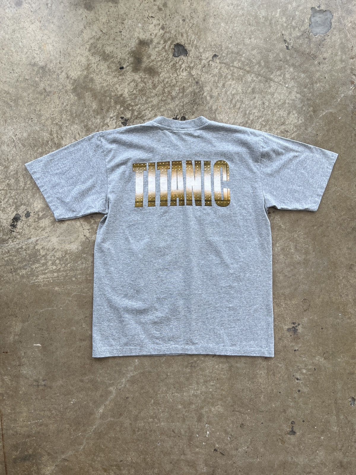 Vintage Vintage 90s Titanic Rose Jack Movie Single Stitch Tee Large Size US L / EU 52-54 / 3 - 6 Thumbnail