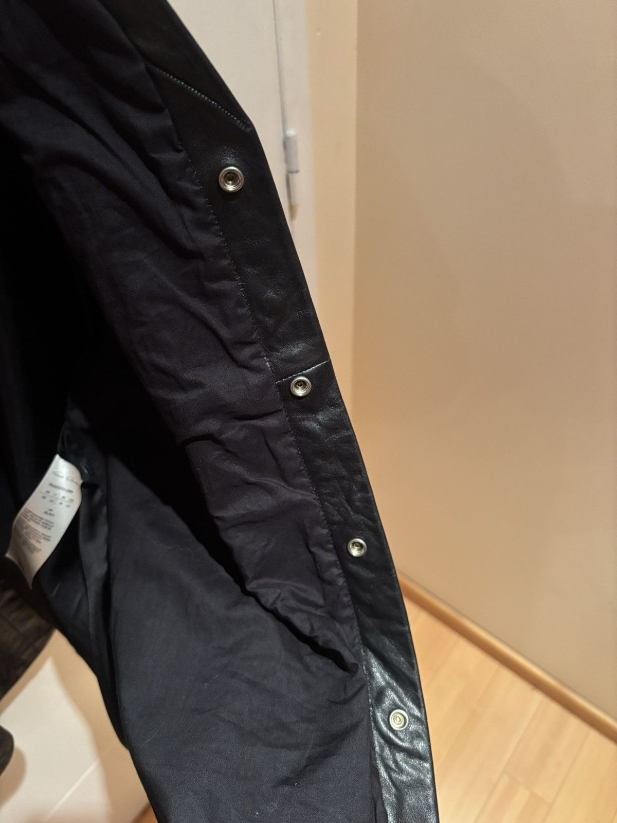 Rick Owens Rick owens girdered larry shirt lamb leather jacket Size US M / EU 48-50 / 2 - 7 Thumbnail