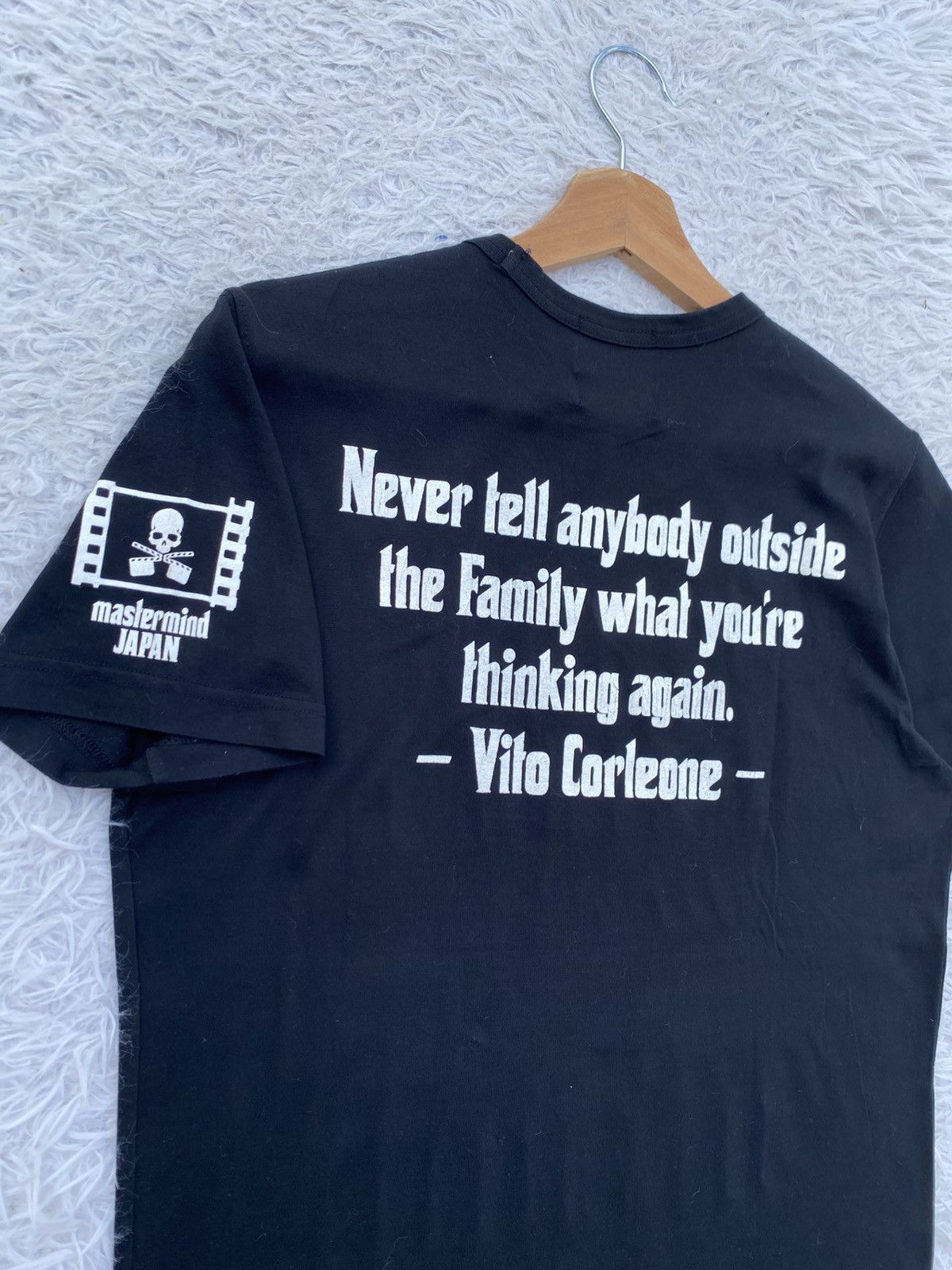 Mastermind Japan Rare Vintage SS2006 The Godfather by Mastermind Japan Tshirt Size US S / EU 44-46 / 1 - 18 Thumbnail
