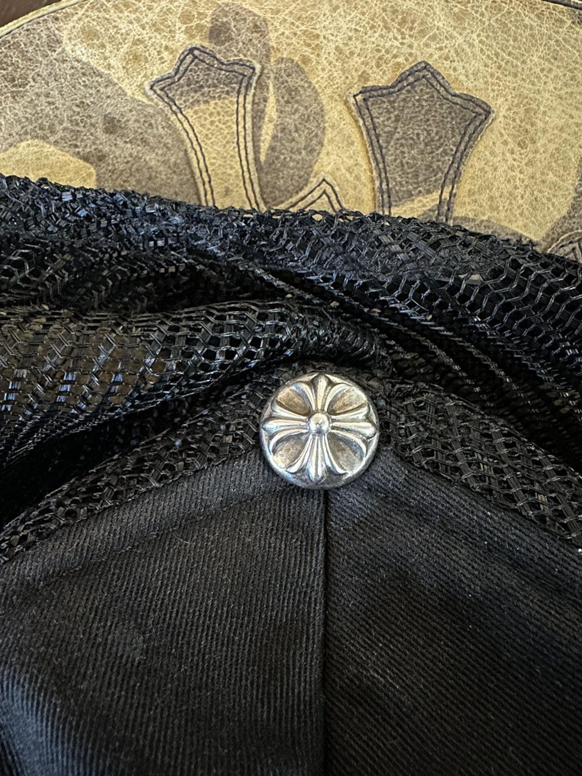 Chrome Hearts CHROME HEARTS FUCK PATCH TRUCKET HAT Size ONE SIZE - 2 Thumbnail