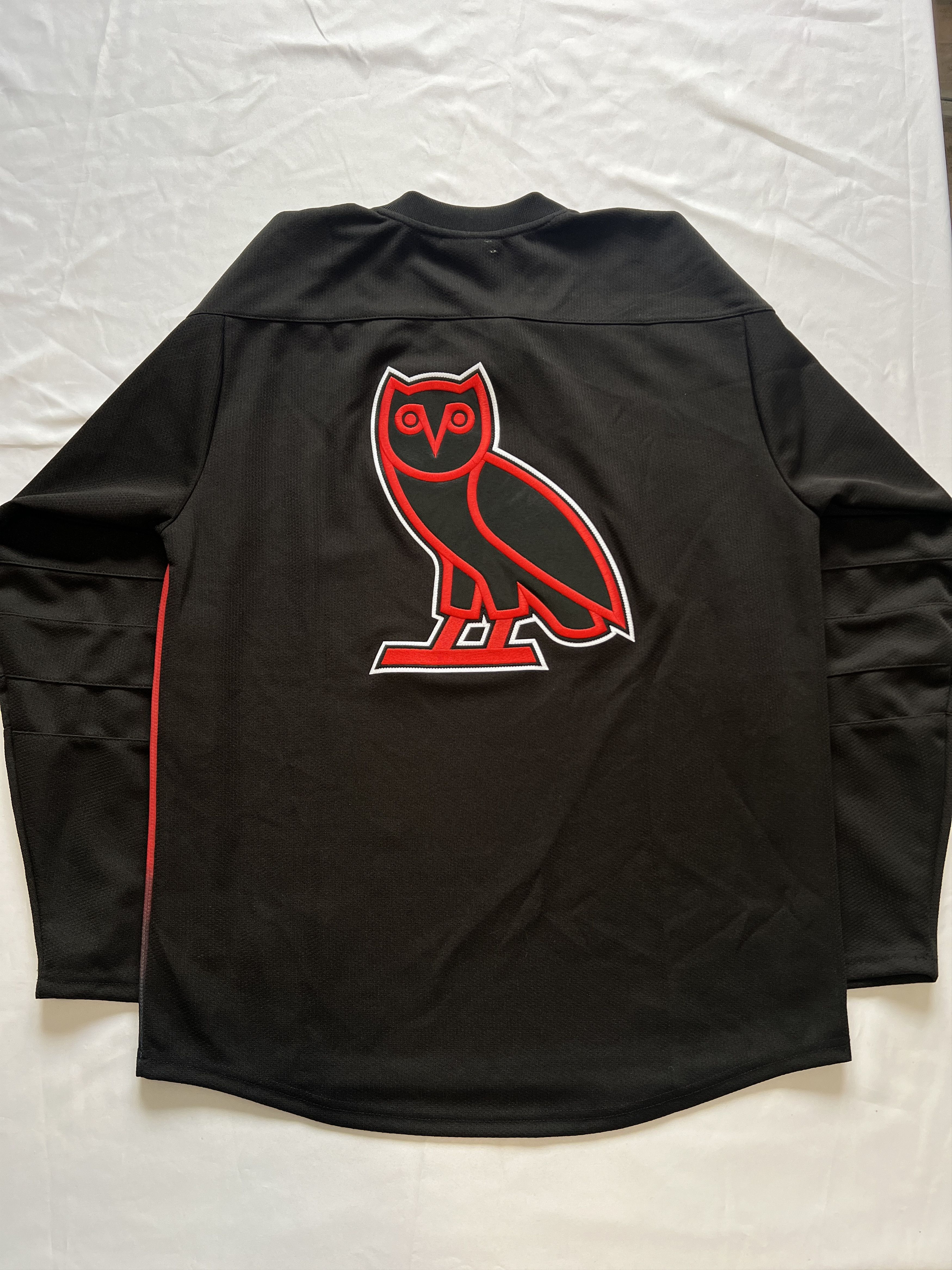 Drake OVO HALLOWEEN A NIGHTMARE ON ELM STREET HOCKEY JERSEY Size US M / EU 48-50 / 2 - 3 Thumbnail