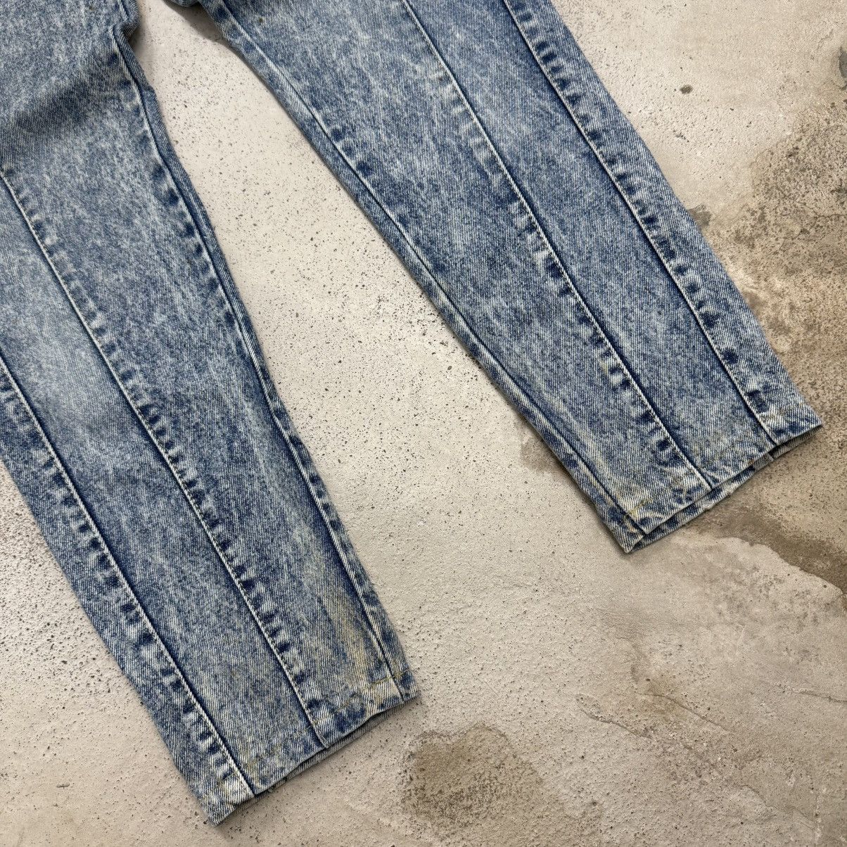Japanese Brand Vintage High Waist Sweet Camel Bleached Design Denim Pants Size 26" / US 2 / IT 38 - 5 Thumbnail
