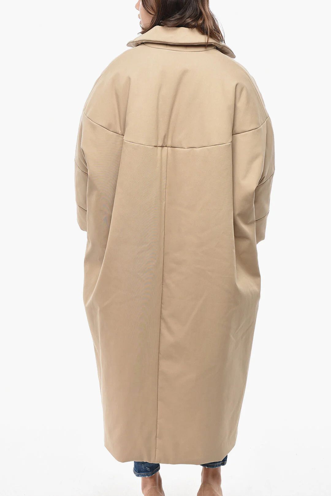 Dries Van Noten og1mm0426 Double-Breasted Coat in Beige Size S / US 4 / IT 40 - 2 Thumbnail