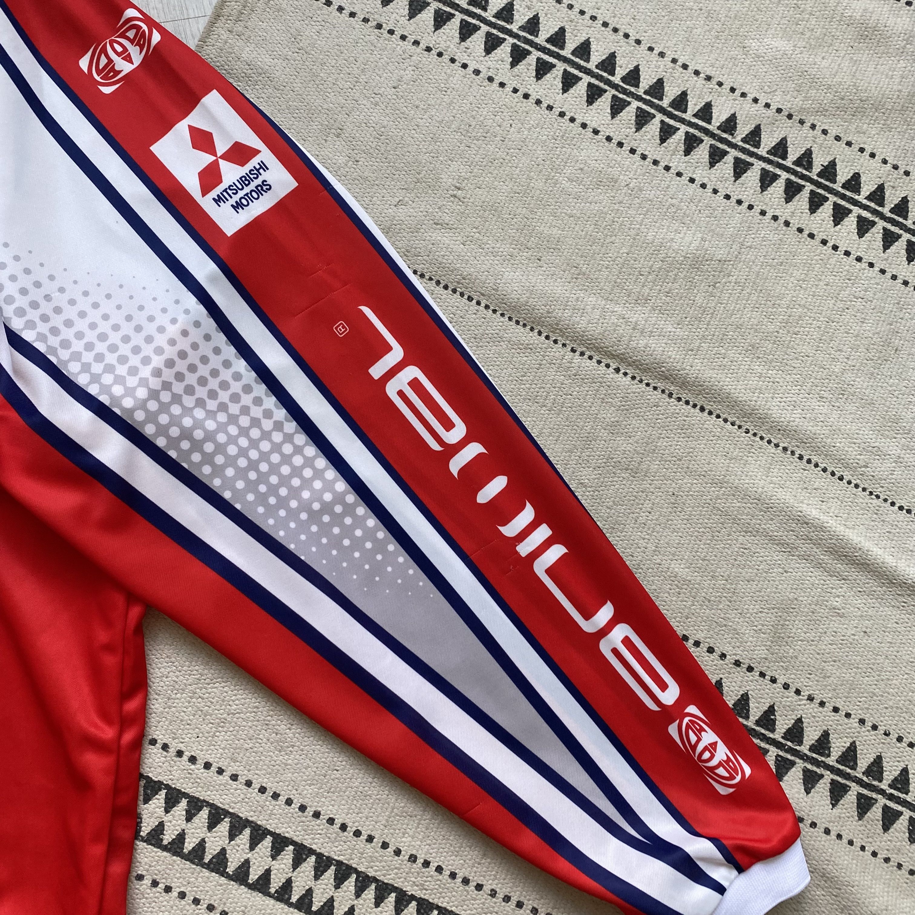 Alpinestars 🏎️ Motocross Vintage Mitsubishi Racing jersey longsleeve Size US L / EU 52-54 / 3 - 8 Thumbnail