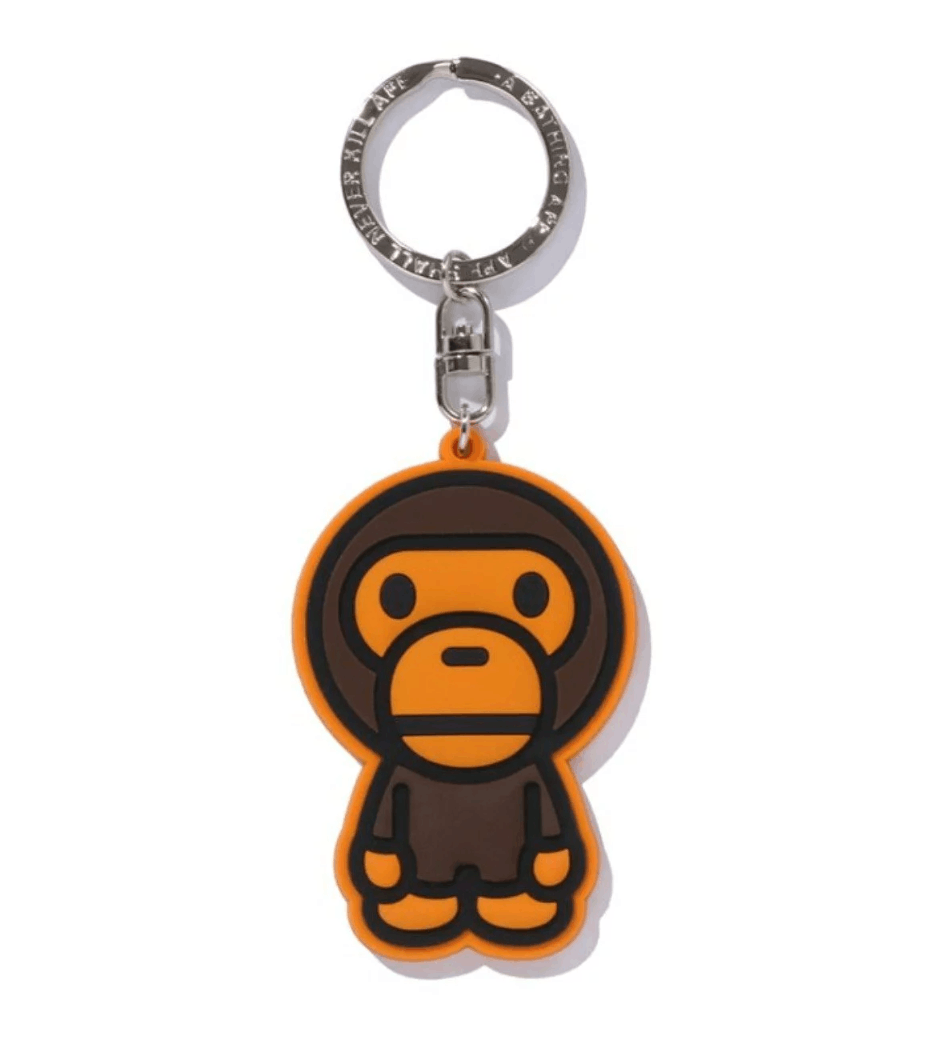 Bape Bape Baby Milo BABY MILO RUBBER KEYCHAIN Bapesta Star Size ONE SIZE - 1 Thumbnail