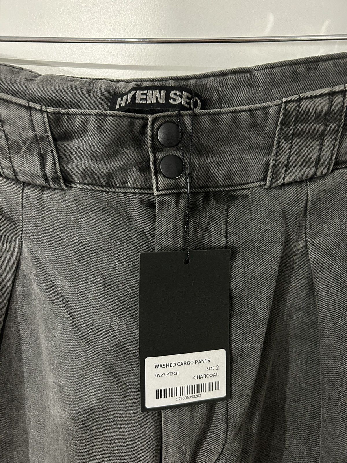 Hyein Seo Hyein Seo Washed Cargo Pants New with Tags Size US 31 - 8 Thumbnail