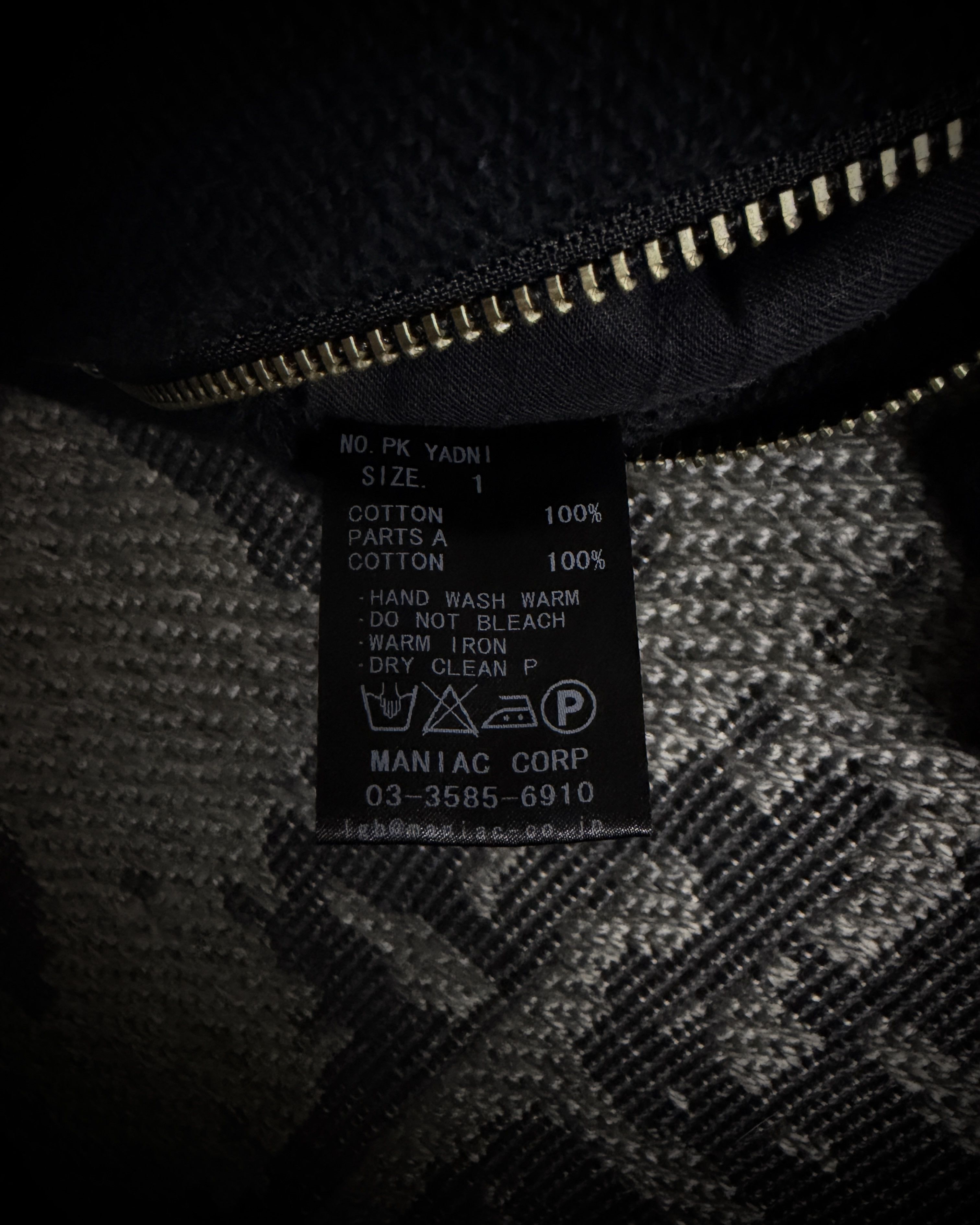 Le Grande Bleu (L.G.B.) LGB Asymmetrical Raw Zip Hoodie Size US S / EU 44-46 / 1 - 15 Thumbnail