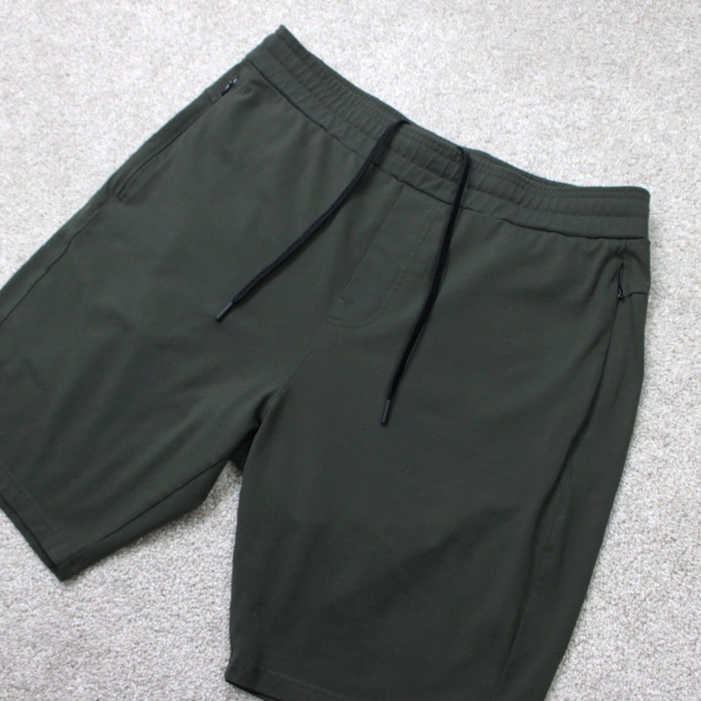 Vintage Public Rec Shorts Mens 36 Green 9" Performance Athleisure Drawstring Athletic Size US 36 / EU 52 - 2 Thumbnail