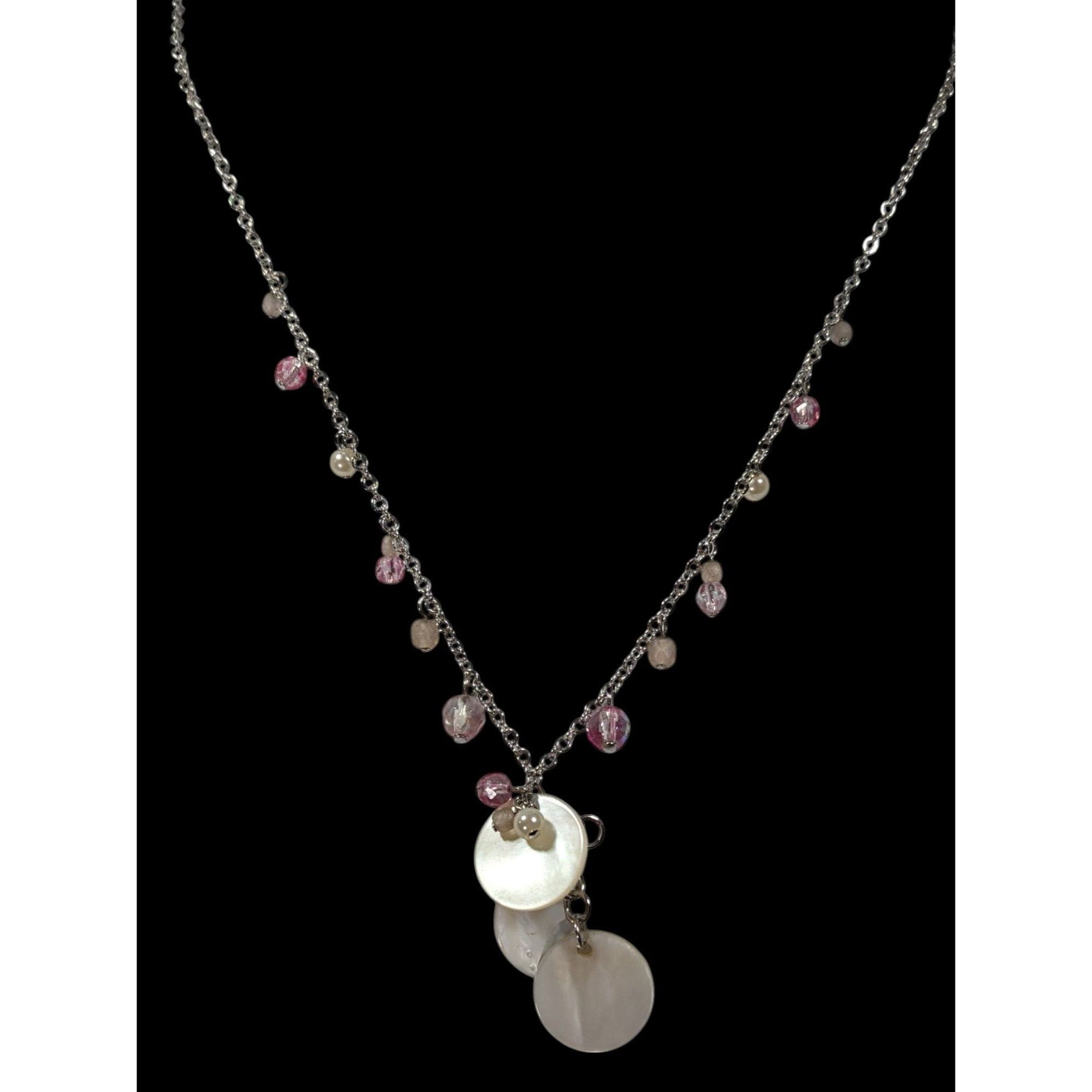 Other Cookie Lee Coquette Beaded Shell Necklace Size ONE SIZE - 2 Thumbnail