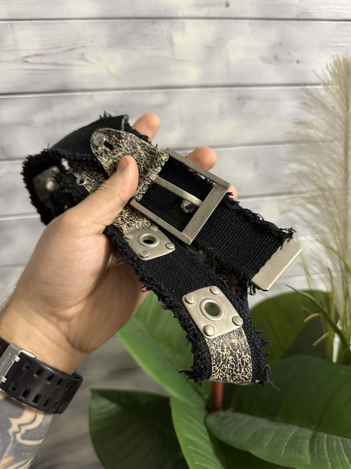 Other Rare Vintage Avant-Garde Belt In Japan Style. Size ONE SIZE - 4 Thumbnail