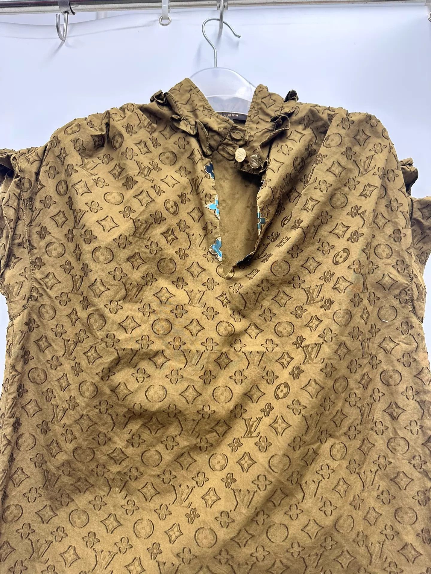 Louis Vuitton Louis Vuitton All Over Print Tank Top Size 34 Size XS / US 0-2 / IT 36-38 - 5 Thumbnail