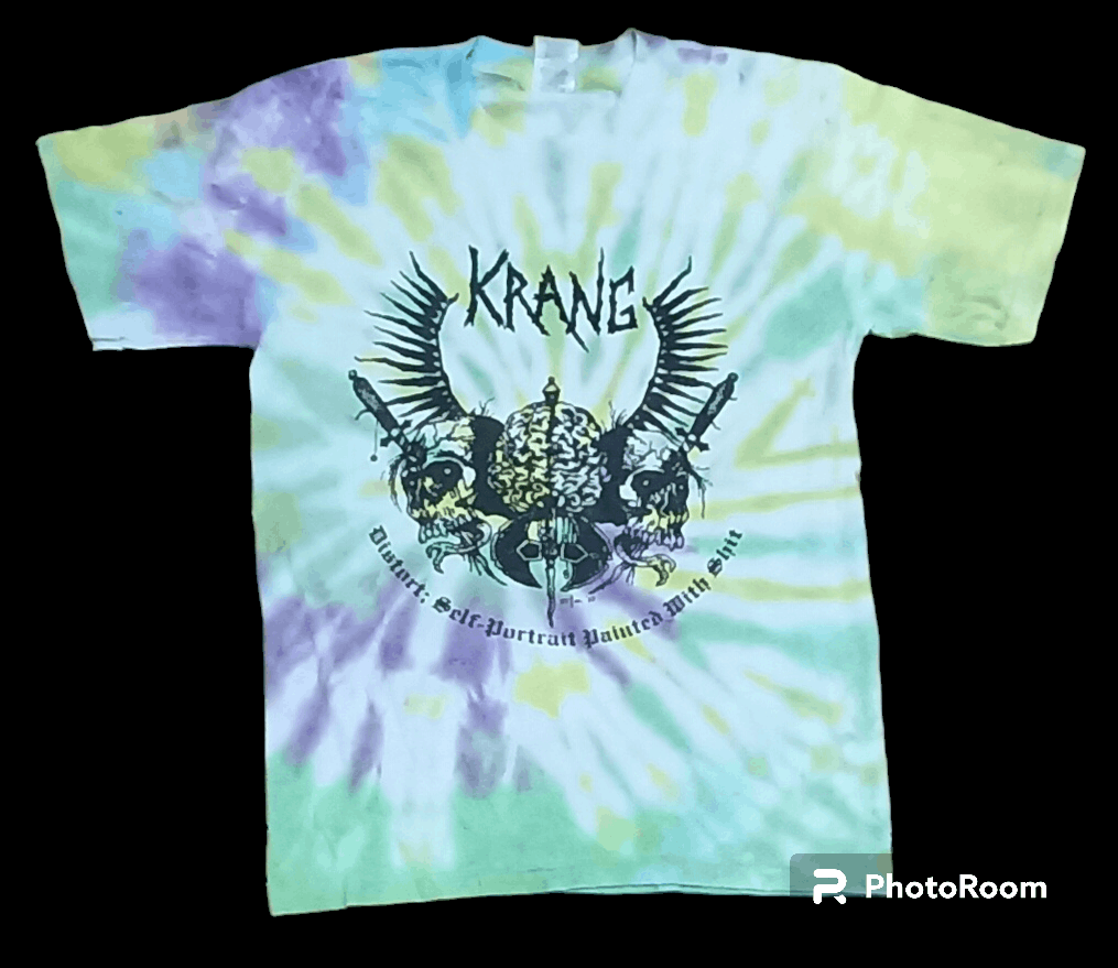Band Tees × Vintage KRANG SATAN 2010 TIED DYED SHIRT Size US S / EU 44-46 / 1 - 1 Thumbnail