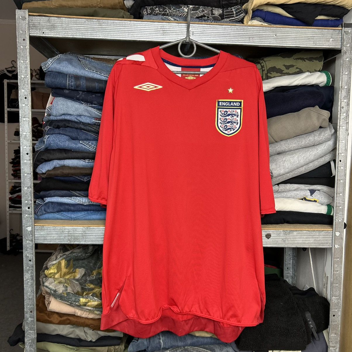 Umbro Vintage Umbro England 2006 Home soccer jersey size Xxl Size US XXL / EU 58 / 5 - 1 Thumbnail