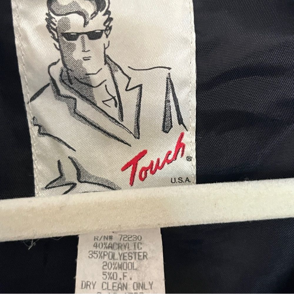 Designer Vintage Women’s Touch Suit Jacket Blazer Grey Black Medium Size M / US 6-8 / IT 42-44 - 5 Thumbnail