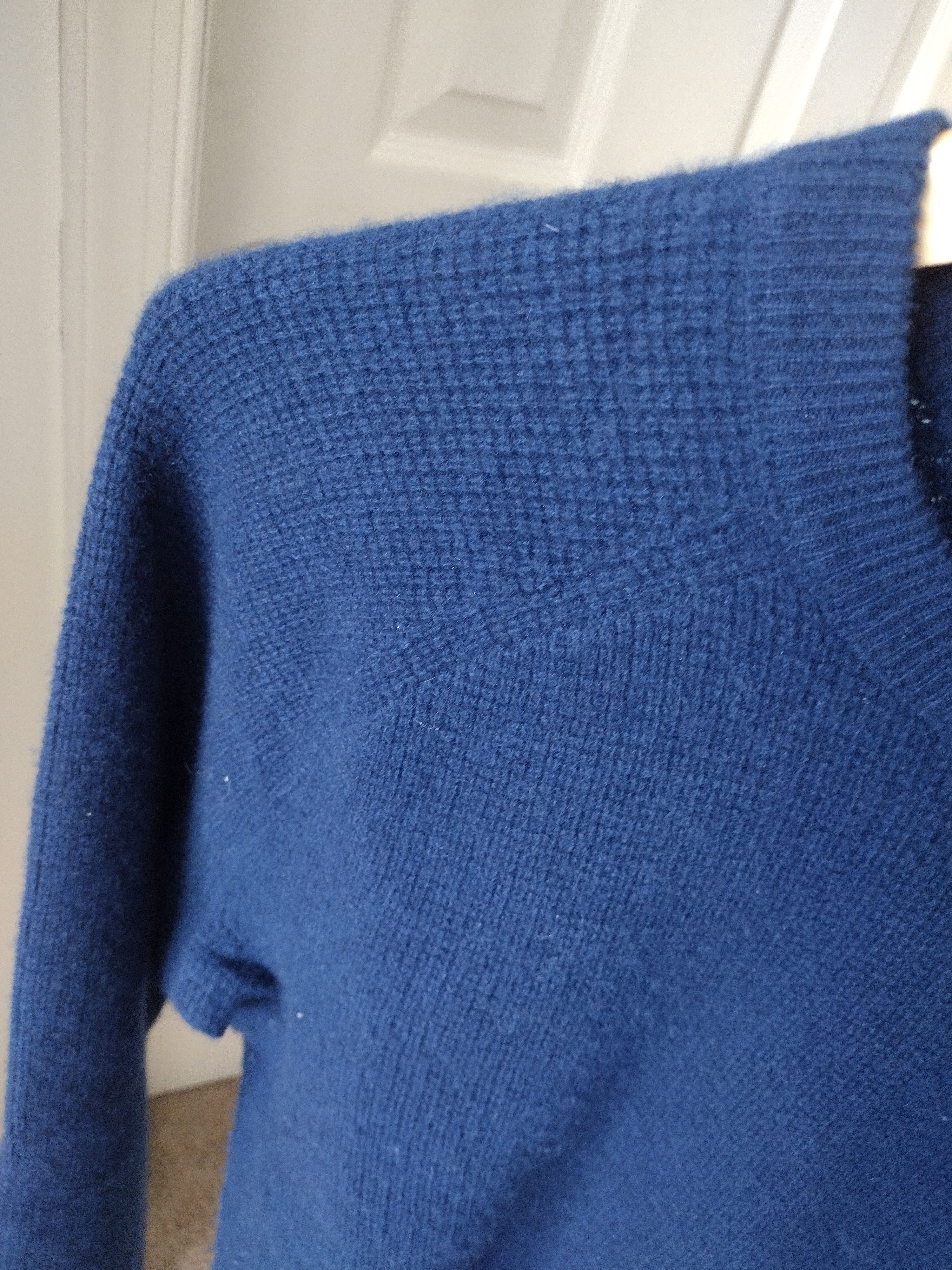 Rag & Bone Rag & Bone Cashmere Blue Sweater in Size M Size US M / EU 48-50 / 2 - 4 Thumbnail