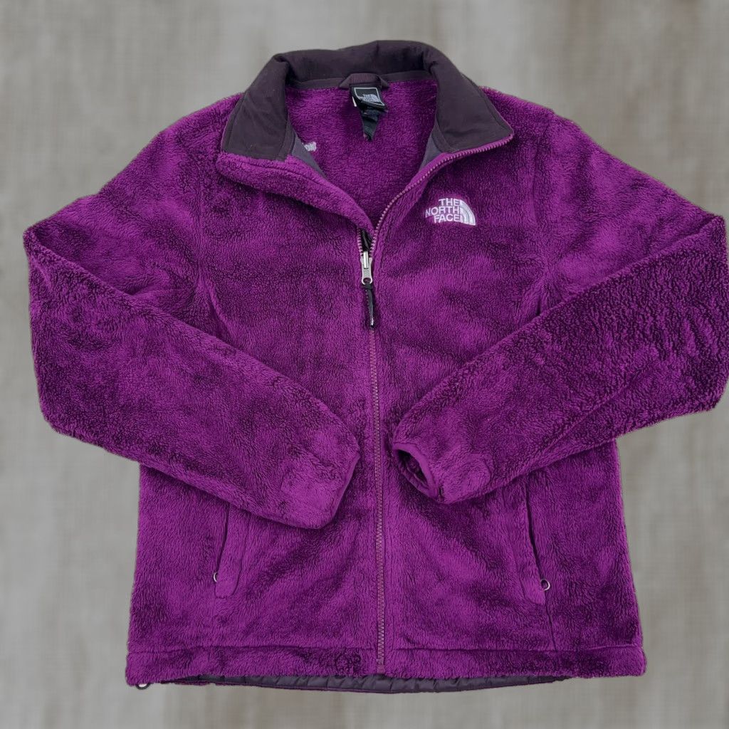 The North Face The North Face Jacket Women Small Purple Fleece Interchange Soft Full Zip Winter Spring Fall Coat Size S / US 4 / IT 40 - 1 Thumbnail