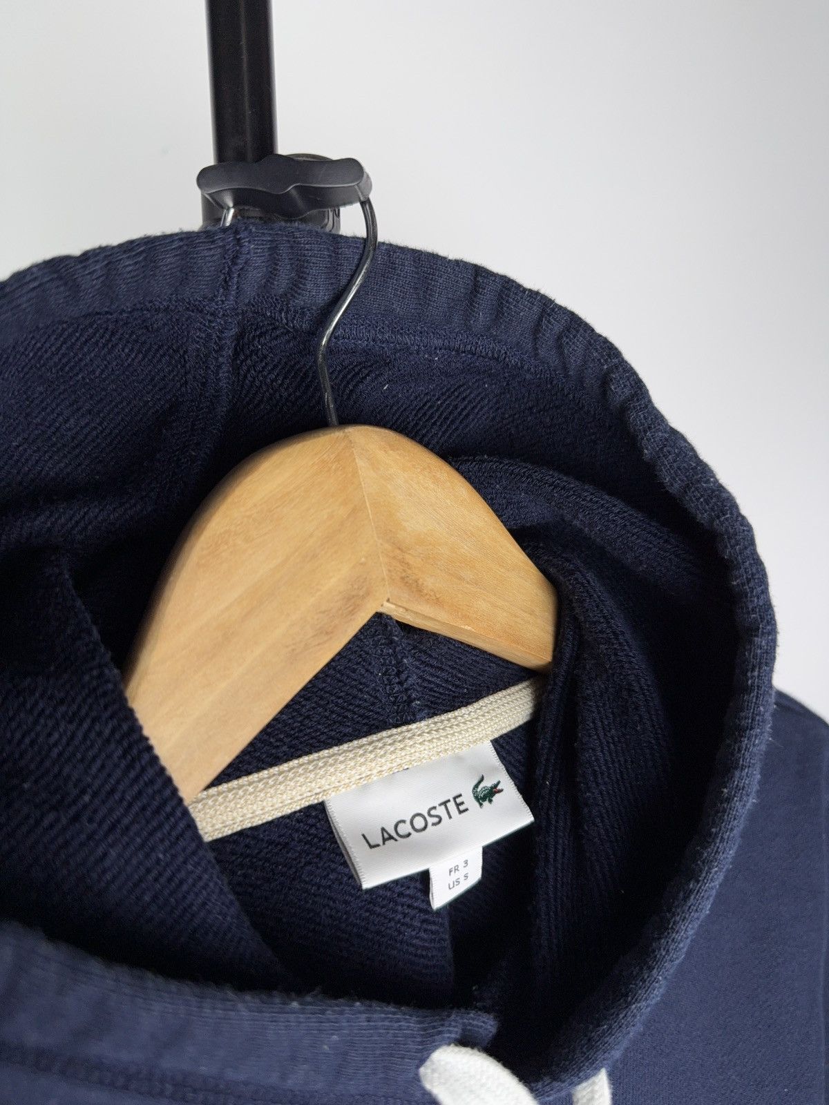 Lacoste × Vintage Vintage 00s Lacoste Bog Logo Supreme style Hoodie Size US S / EU 44-46 / 1 - 4 Thumbnail