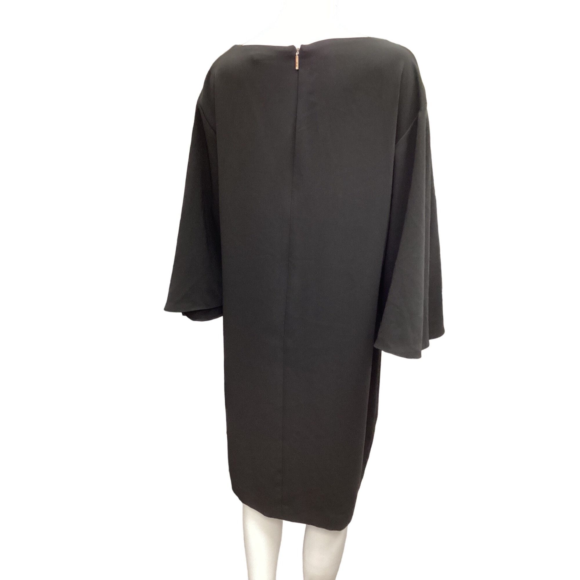 Lauren Ralph Lauren Lauren Ralph Lauren SKU 557 Womens Black Shift Dress Size 16 Size XXL / US 16-18 / IT 52-54 - 4 Thumbnail