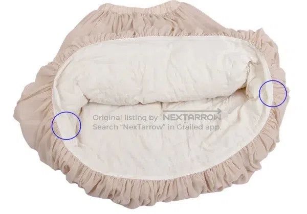 Comme des Garcons Comme Des Garcons size S Beige vintage pouf design skirt Size 25" / US 0 / IT 36 - 7 Thumbnail