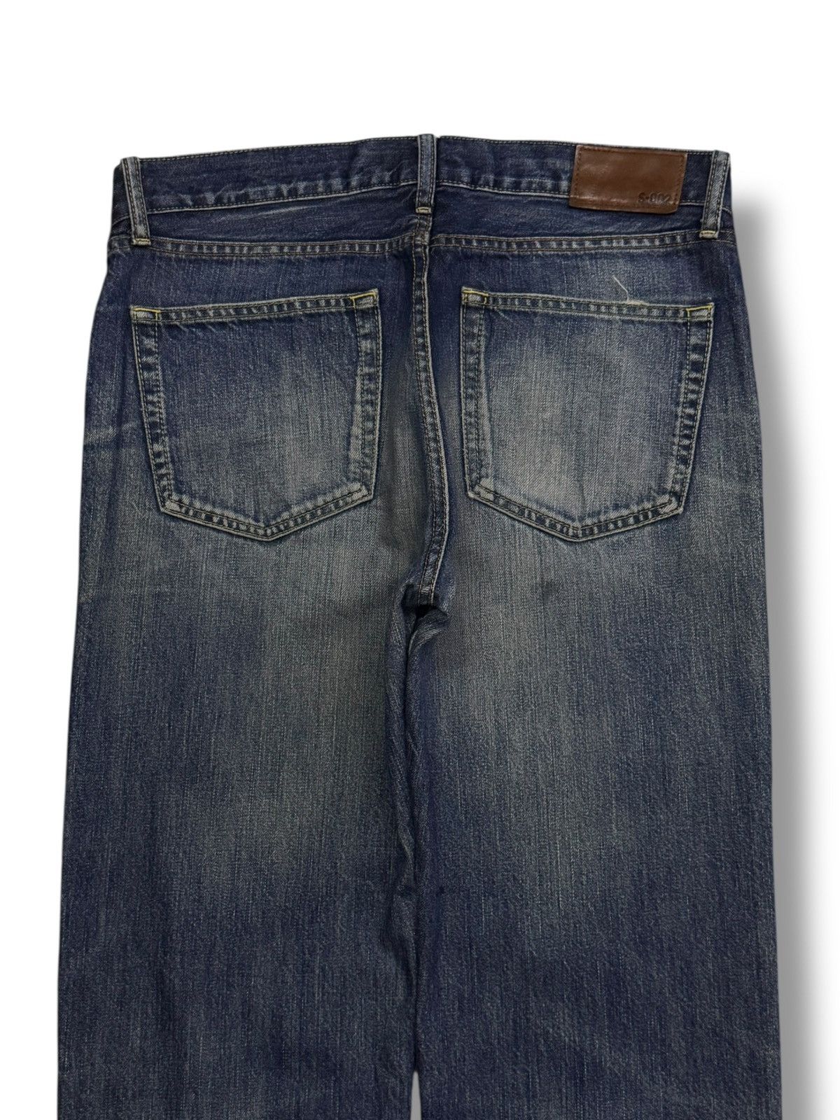 Uniqlo Vintage 00s Uniqlo S-002 Japanese Denim Jeans Y2K | W33 Size US 33 - 5 Thumbnail