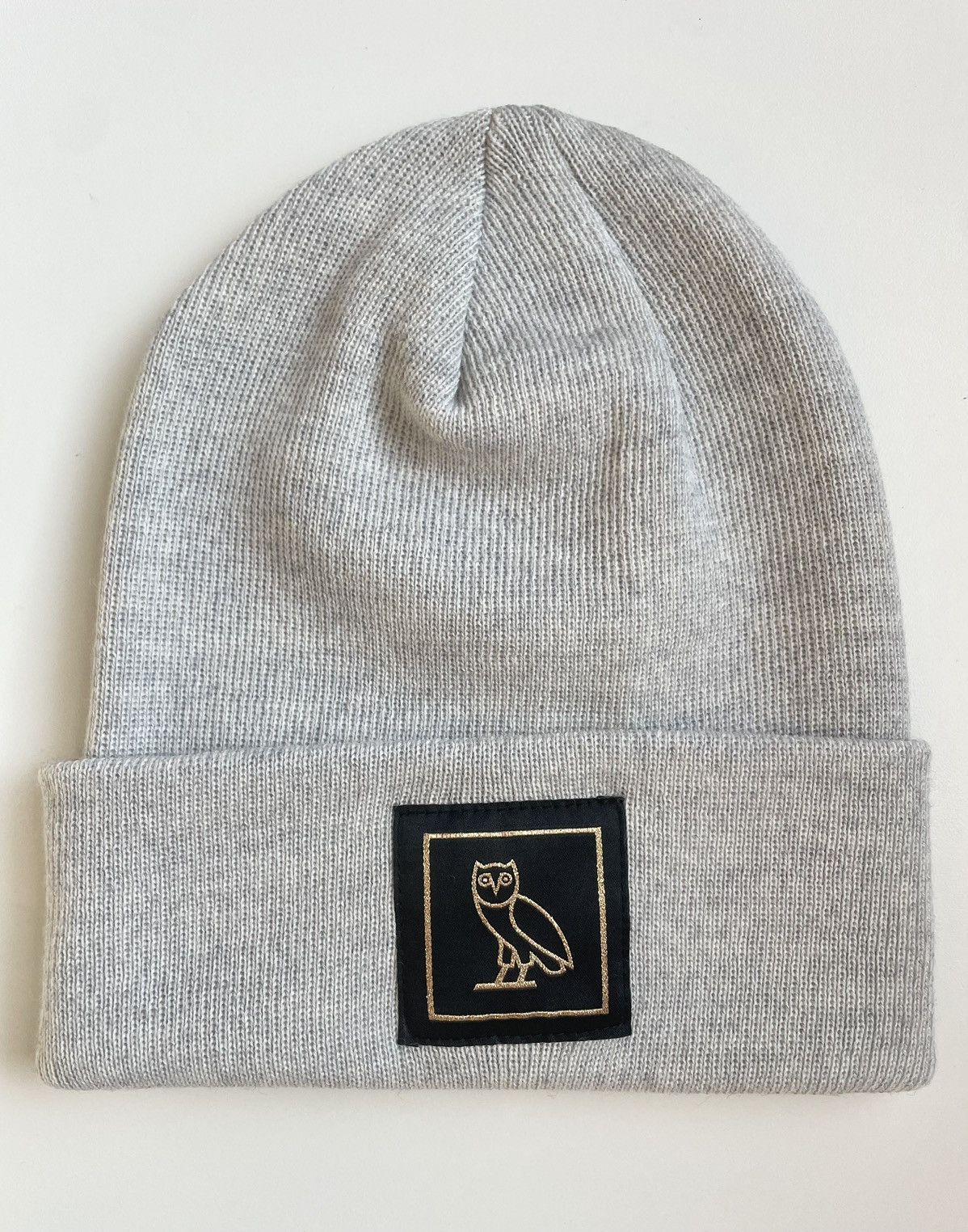 October's Very Own OVO OWL BADGE WOOL BEANIE Size ONE SIZE - 1 Thumbnail