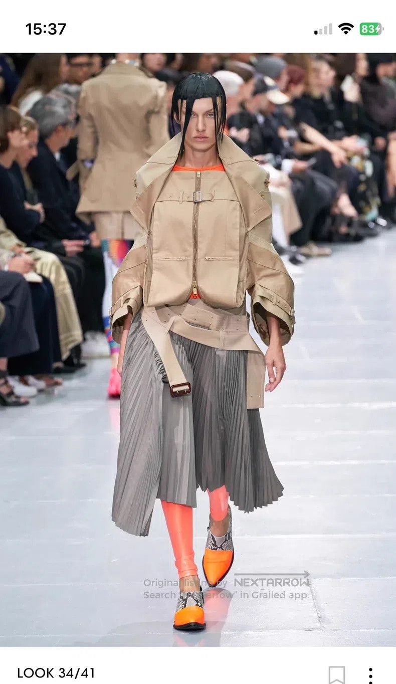 Junya Watanabe Junya Watanabe size M Organza pleated wool skirt Size 25" / US 0 / IT 36 - 1 Thumbnail