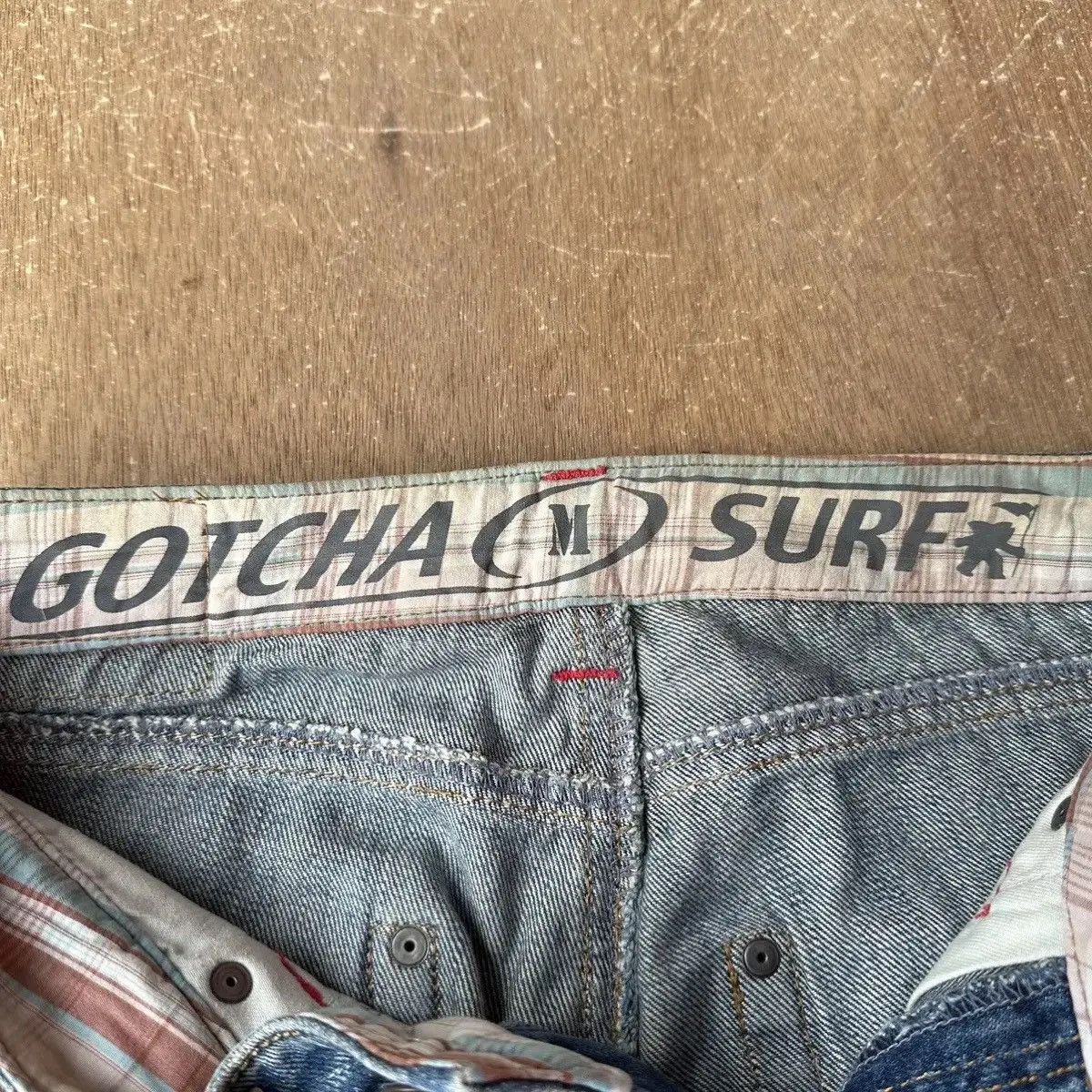 Gotcha STEALS💥VINTAGE GOTCHA SURF JEAN RIPPED VERY RARE DENIM PANT Size US 30 / EU 46 - 9 Thumbnail
