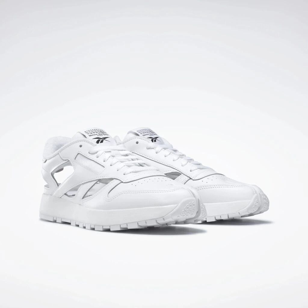 Maison Margiela × Reebok Magiela x Reebok Tabi White Classic Leather DQ Sneakers Size US 13 / EU 46 - 21 Thumbnail