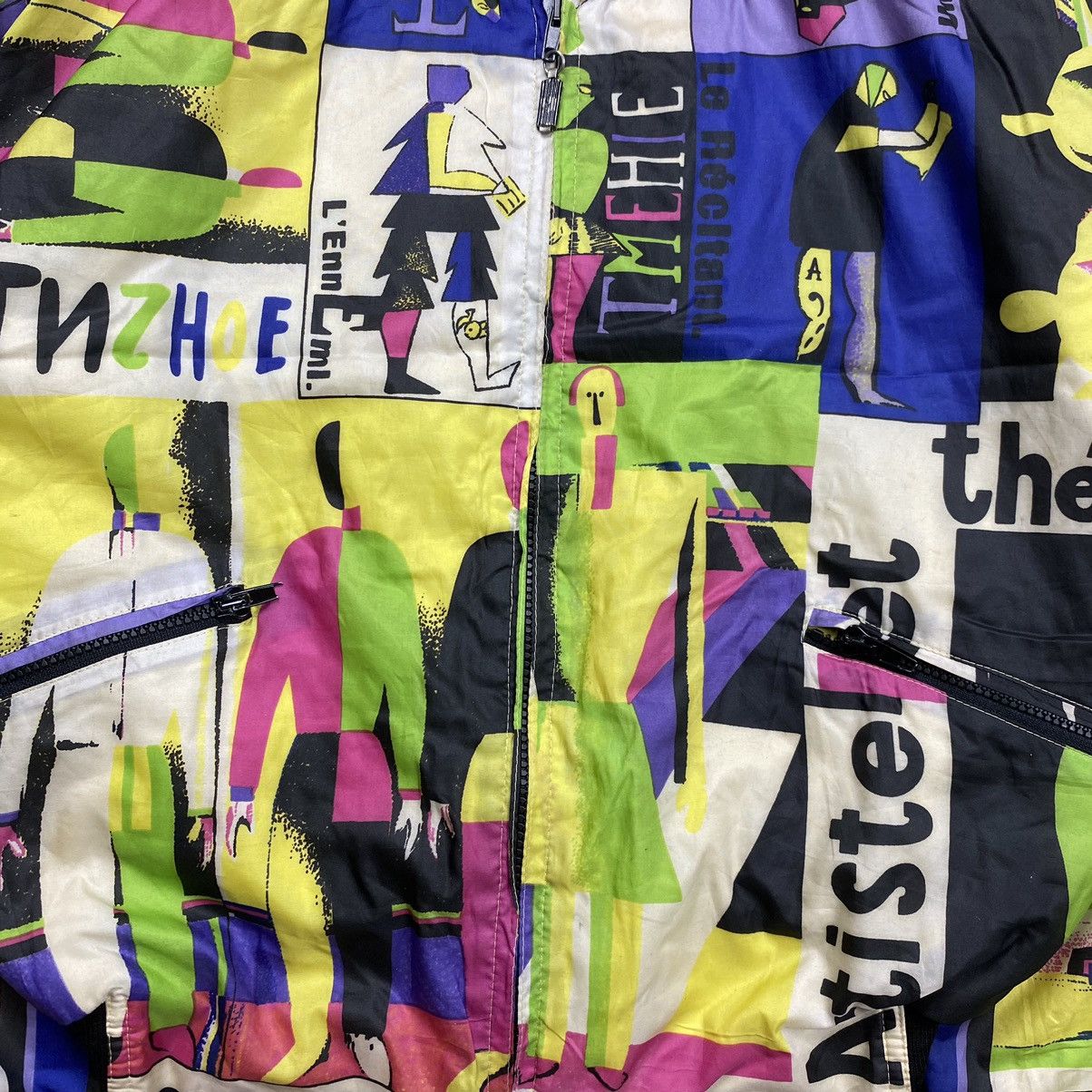 Versace vintage 90s gianni versace all over print bomber jacket Size S / US 4 / IT 40 - 4 Thumbnail