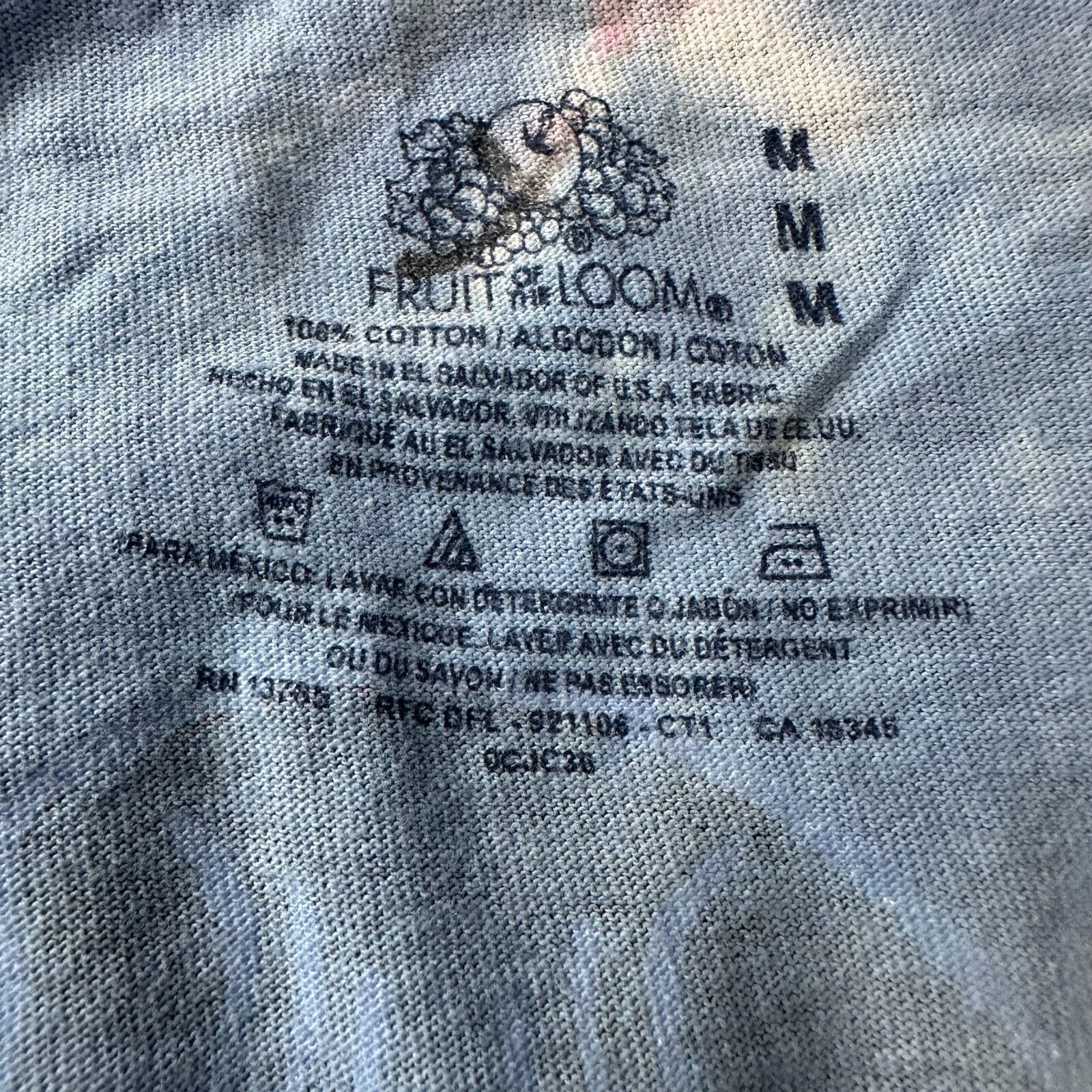 Fruit Of The Loom Yes Rock Band T-Shirt Mens Medium Tie Dye 2014 Summer Tee Size US M / EU 48-50 / 2 - 6 Thumbnail