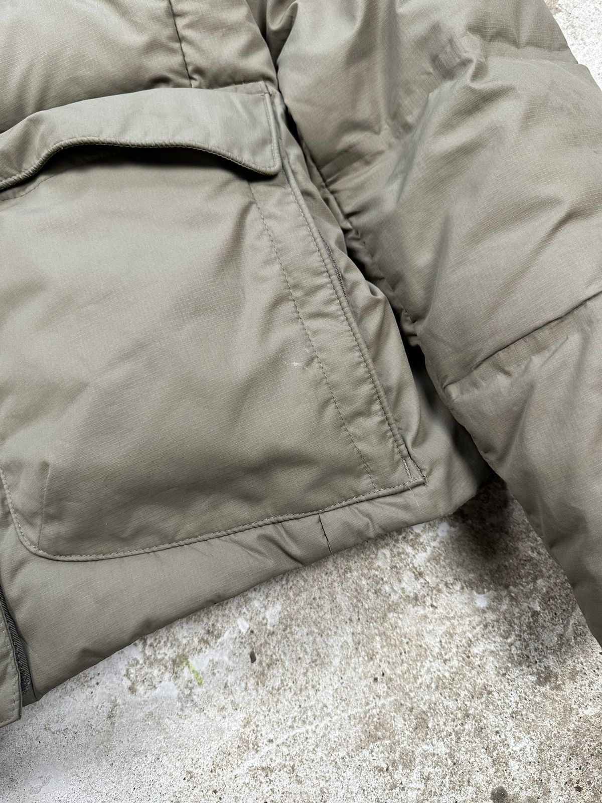 Nike × Nike ACG × Vintage ‼️ Vintage y2k Nike ACG Brown Puffer Jacket Down Rare Size S / US 4 / IT 40 - 4 Thumbnail