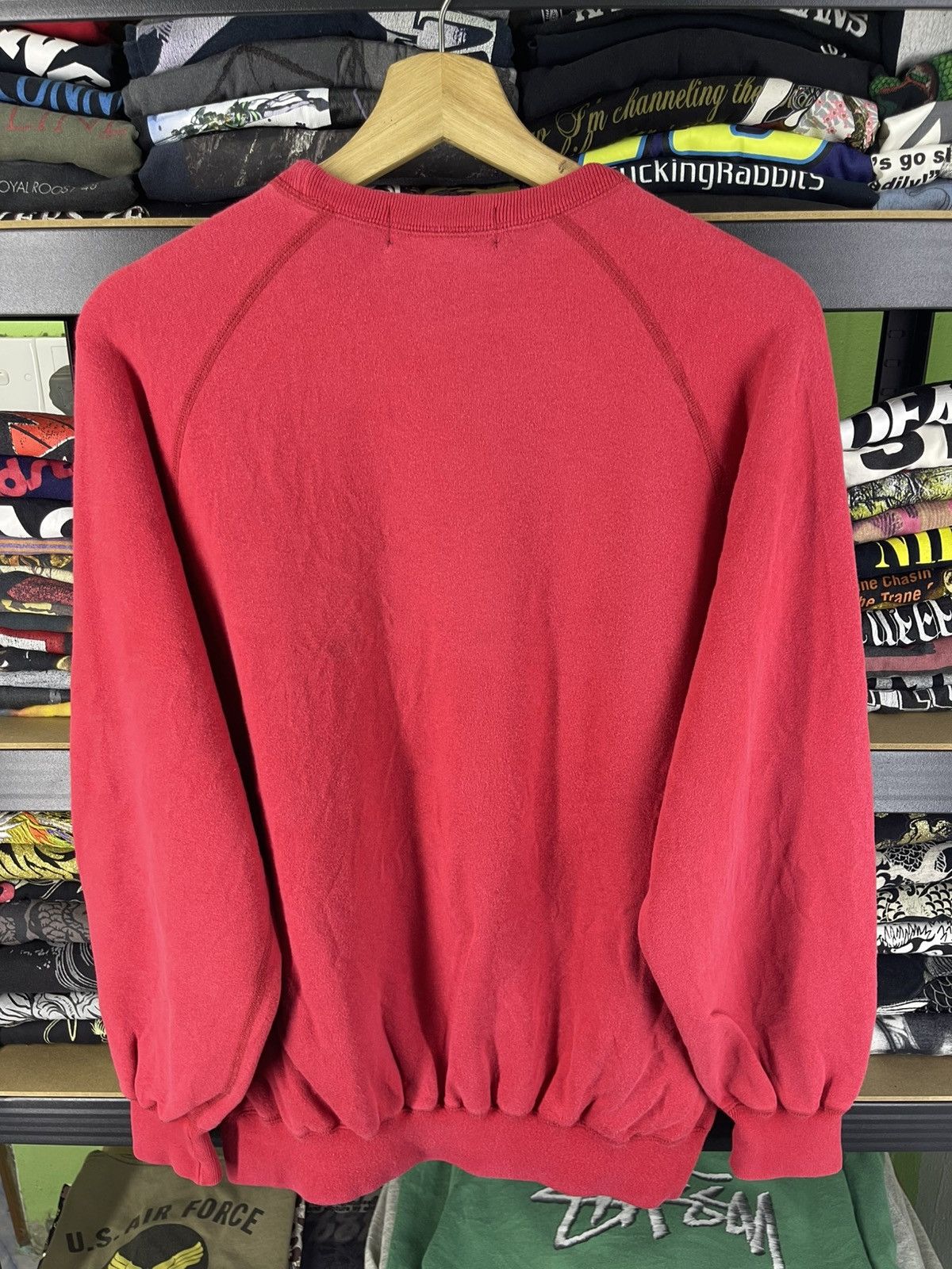 Polo Ralph Lauren Vintage Polo Ralph Lauren Small Logo Red Sweatshirt Size US L / EU 52-54 / 3 - 6 Thumbnail
