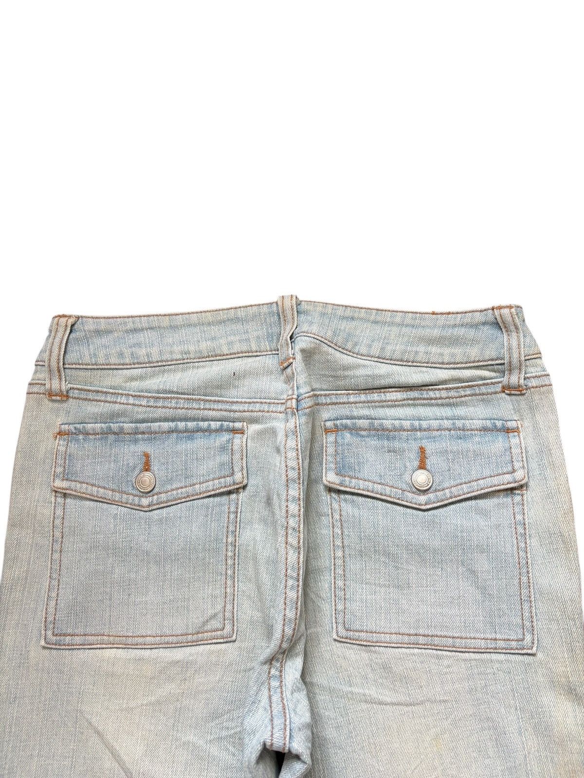 Hysteric Glamour Vintage Japanese Brand Light Wash Distress Flare Jeans Size 27" / US 4 / IT 40 - 4 Thumbnail